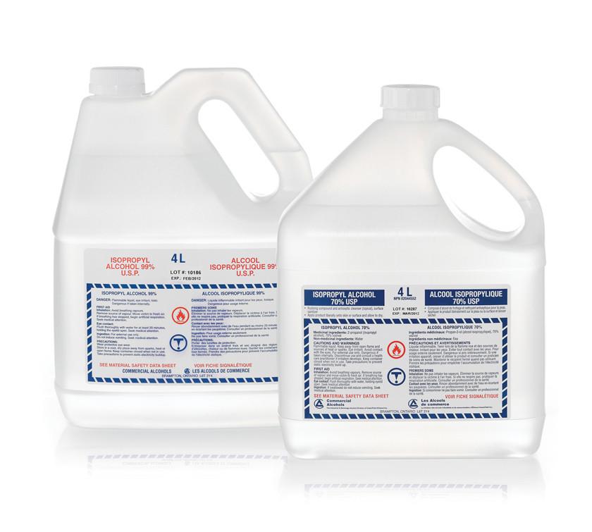 Isopropyl Alcohol, 99%, 4 ltr