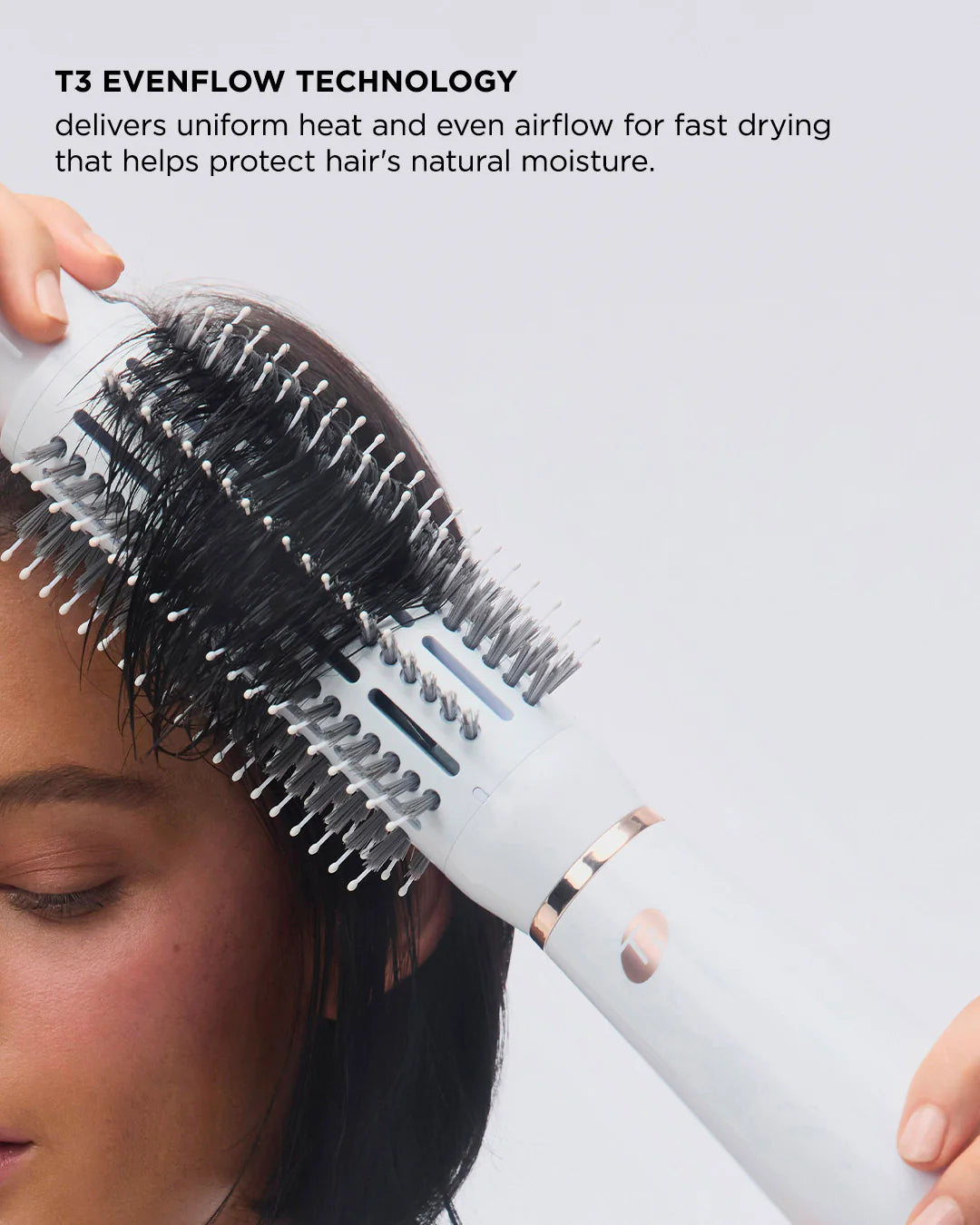 T3 Micro AireBrush Dryer Brush Satin Blush