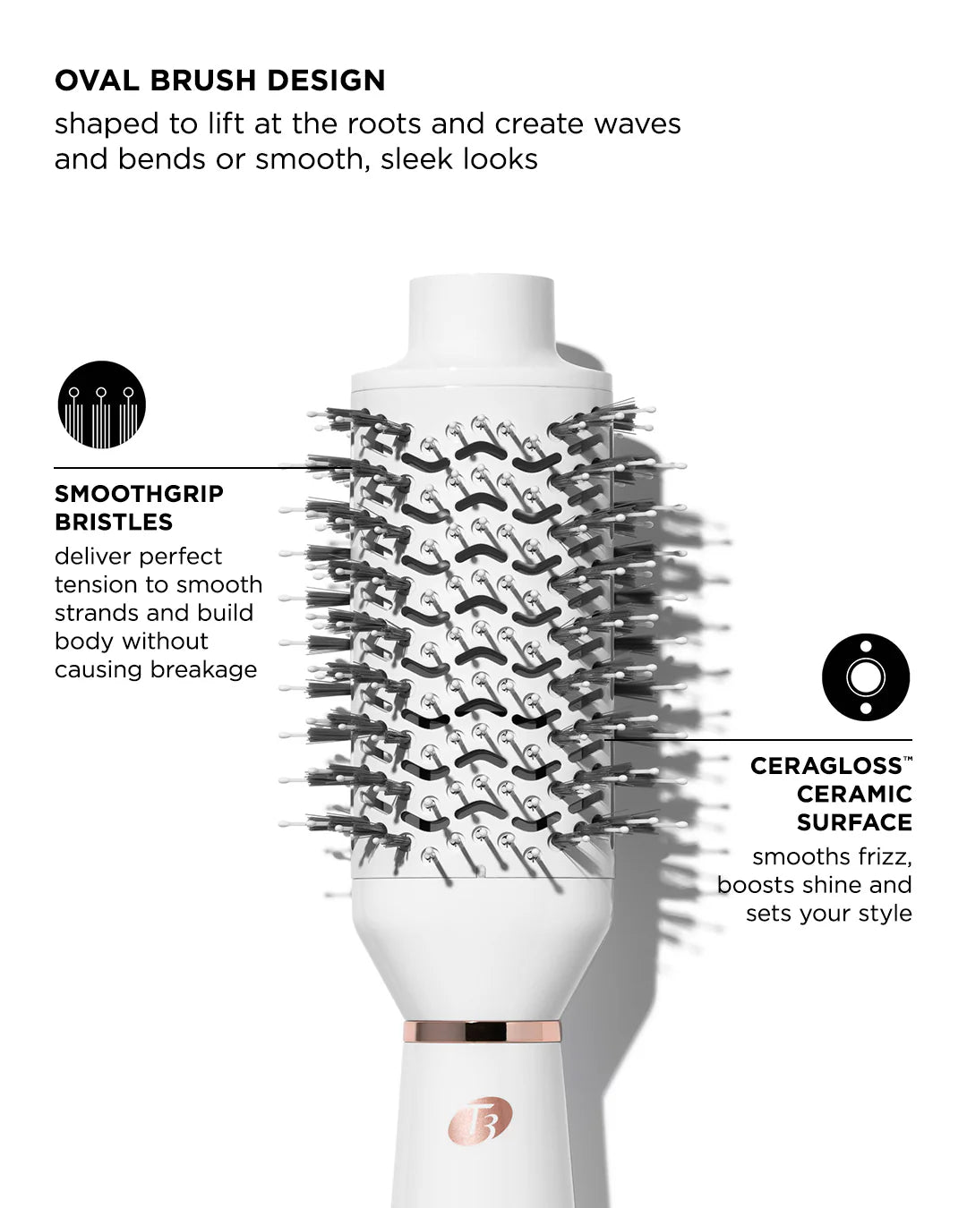 T3 Micro AireBrush 2.5'' Dryer Brush