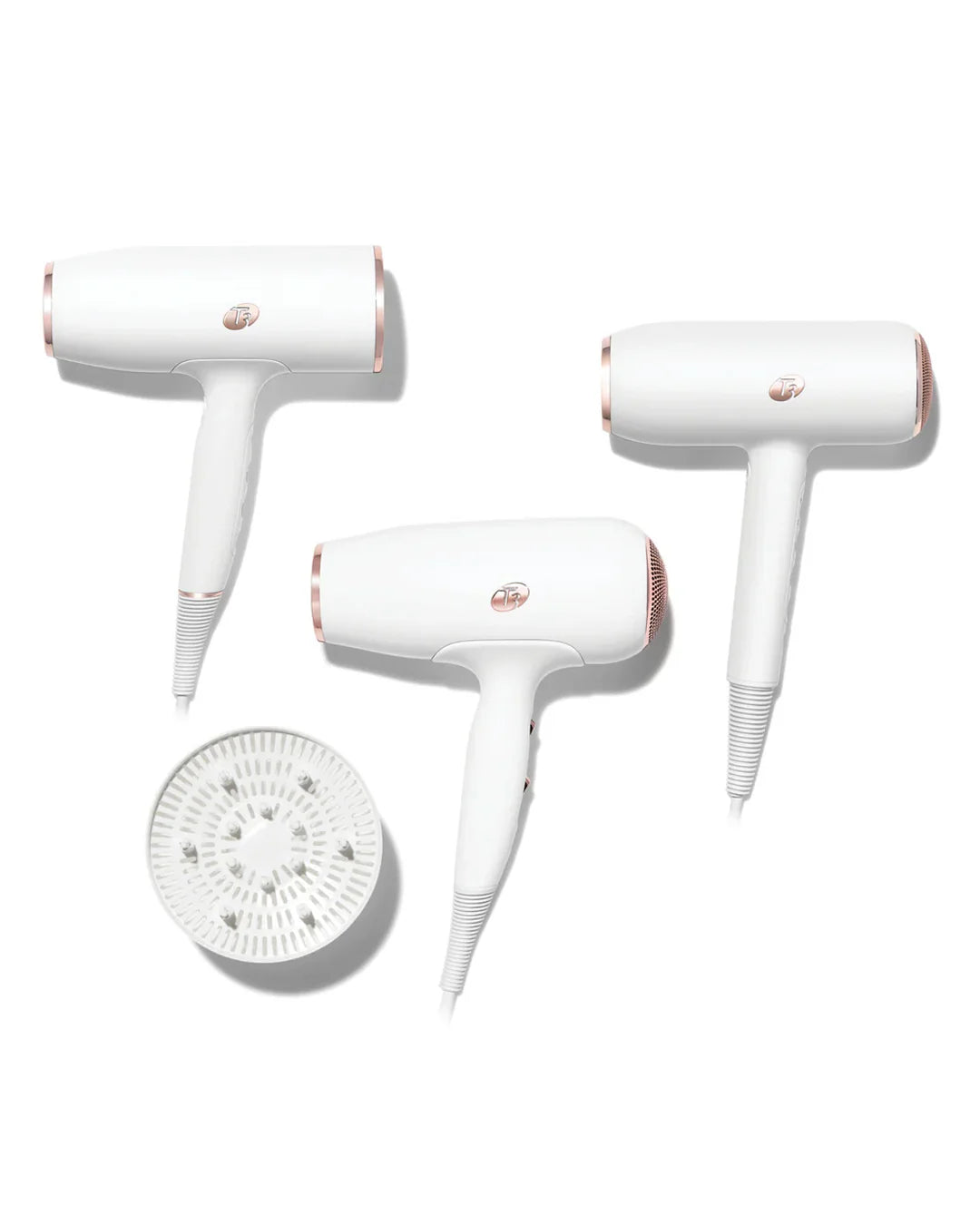 T3 Micro SoftTouch 3 Diffuser (AireLuxe, StyleMax,), White
