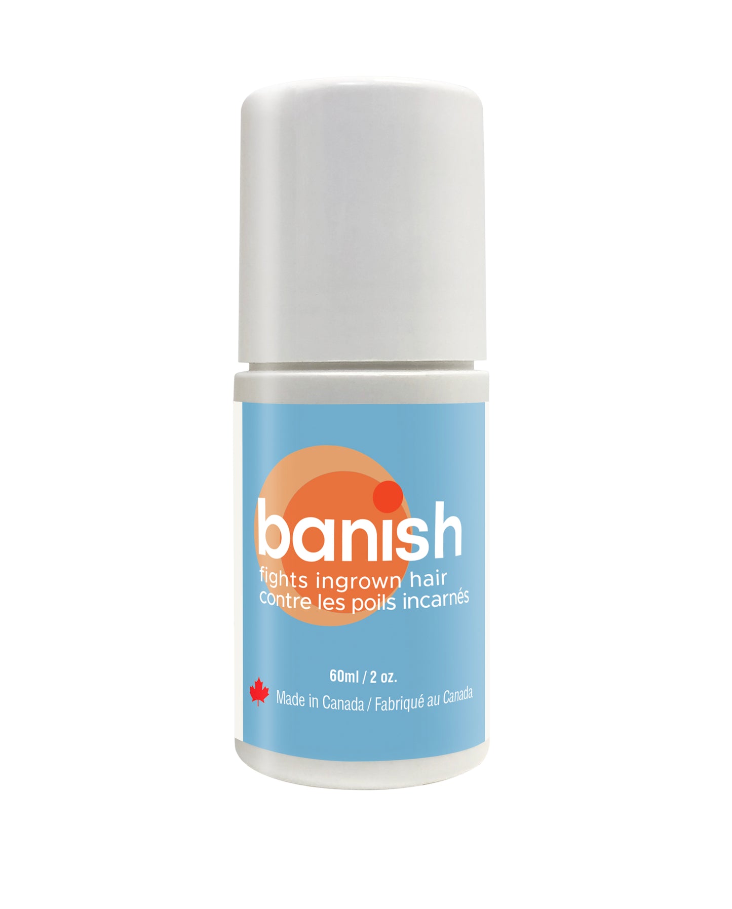 Banish Ingrown Hair Prevention Roll-on Gel Applicator 90ml / 3oz
