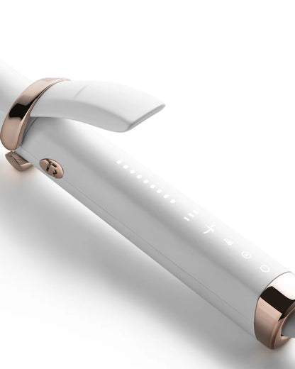 T3 Micro Curl ID 1.25 in Intel. Curling Iron with Touchscreen, White