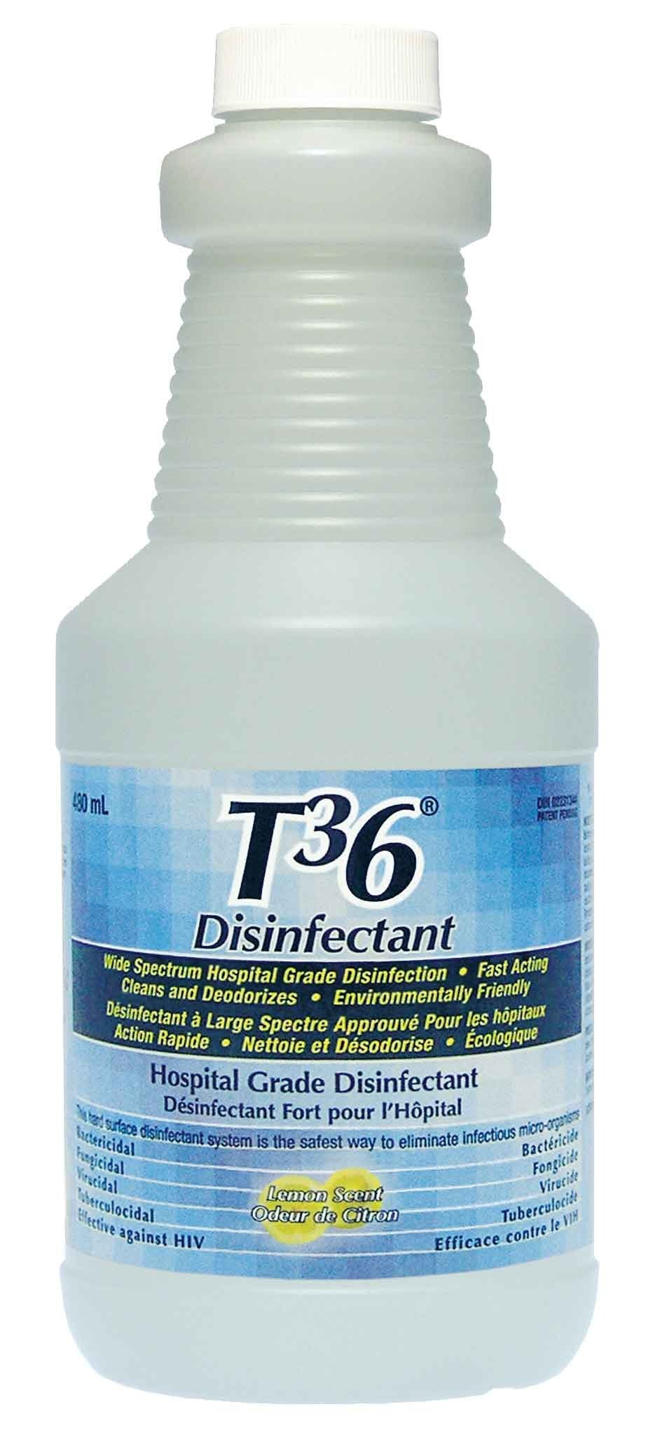 T36 Disinfectant, Lemon Scent, 480ml