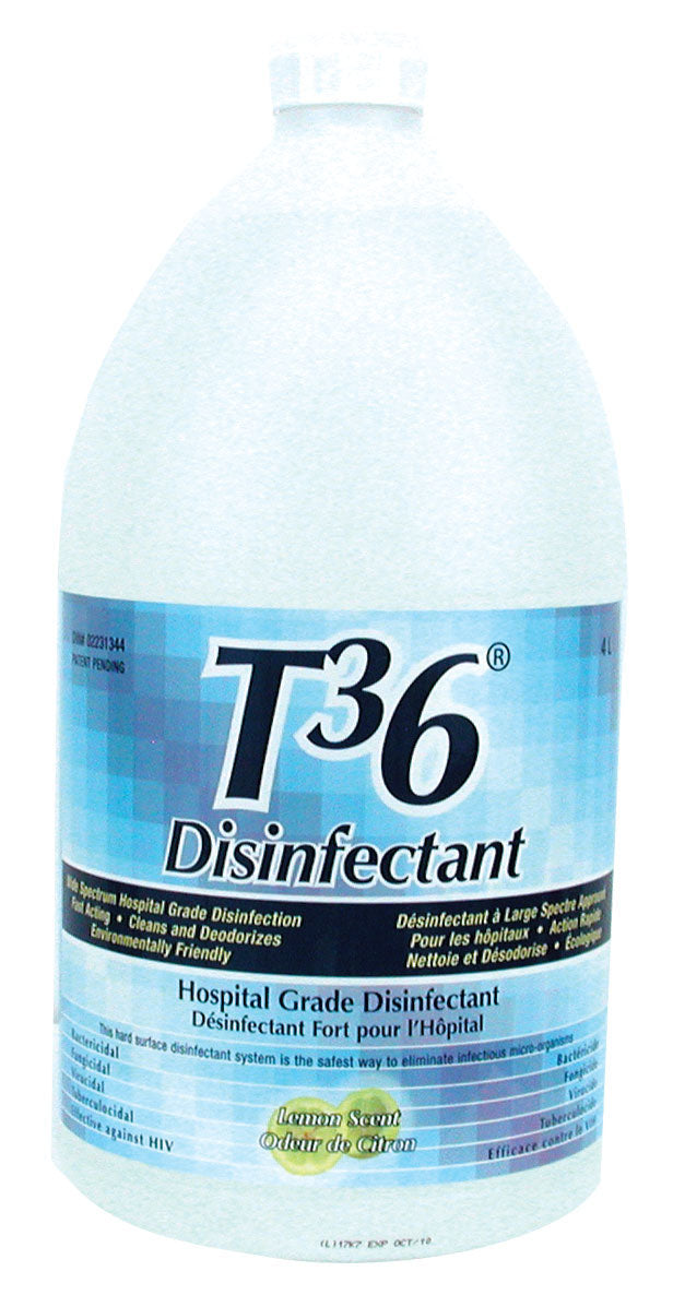 T36 Disinfectant, Lemon Scent, 4L